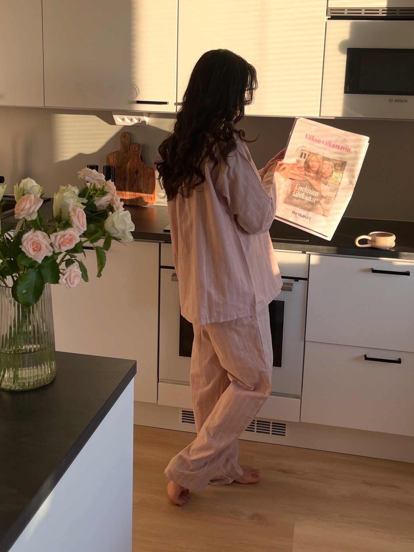 Mistä lämpimät pyjamat naisille?