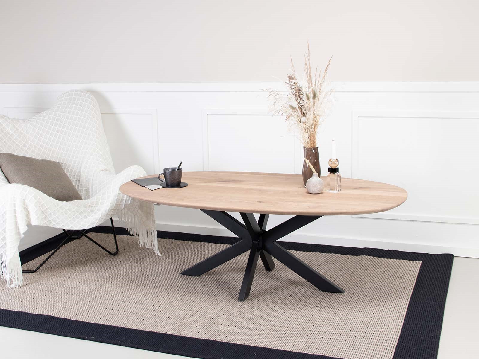 House of Sander Orlando table top, solid oak, several size and color options