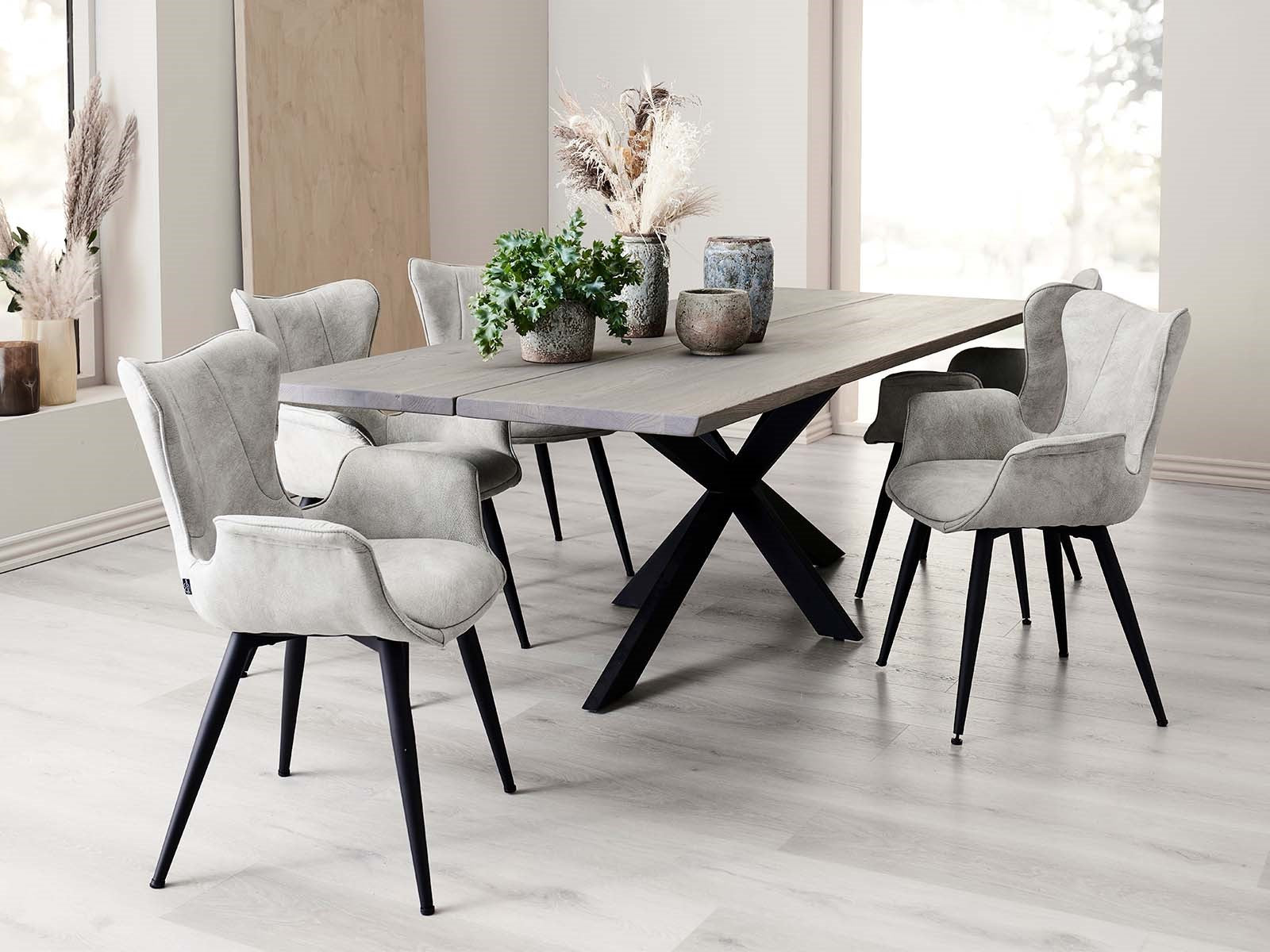 House of Sander Star Base table leg, black