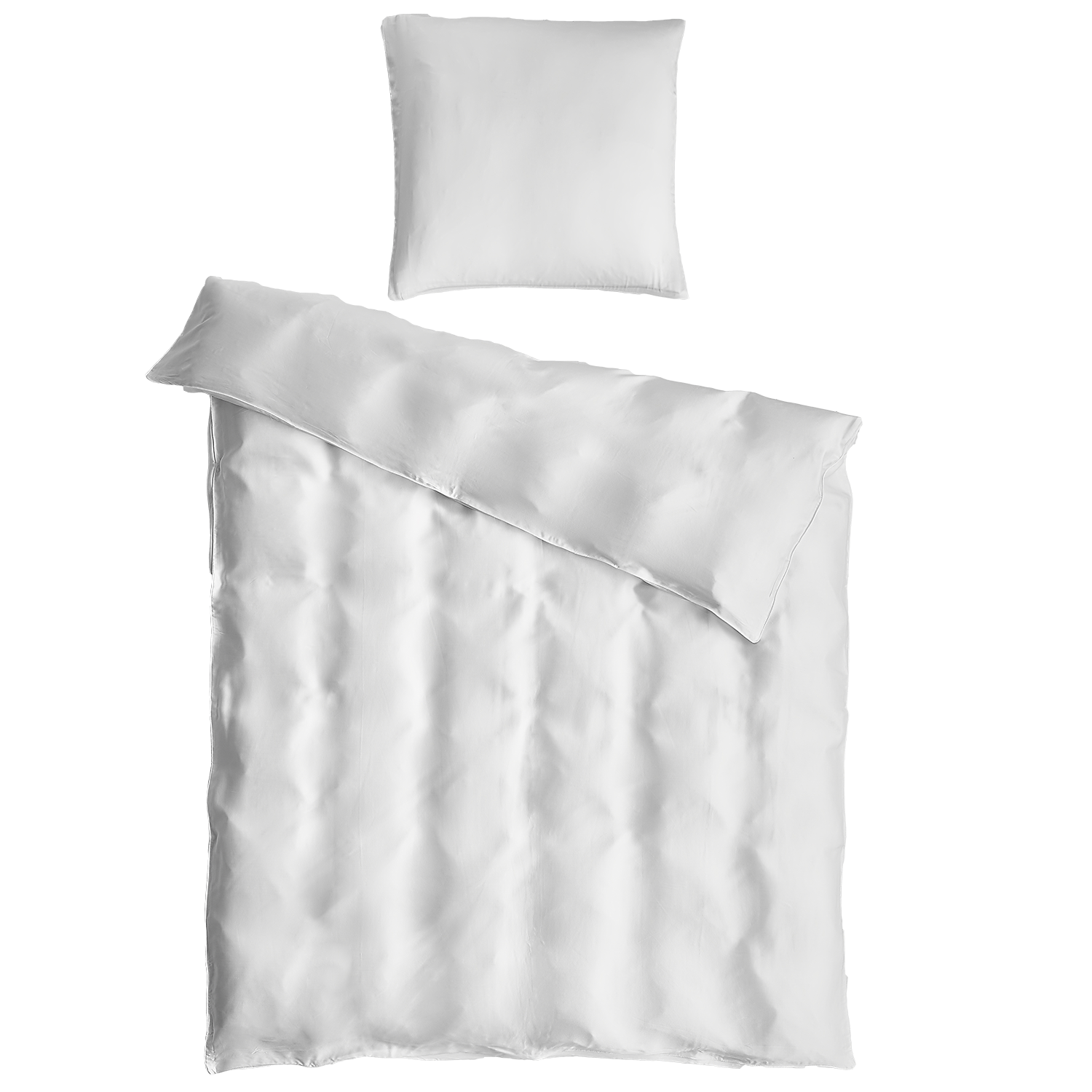 Butterfly Silk of Copenhagen Silkkilakanasetti 140 x 220 / 60 x 63 cm Valkoinen