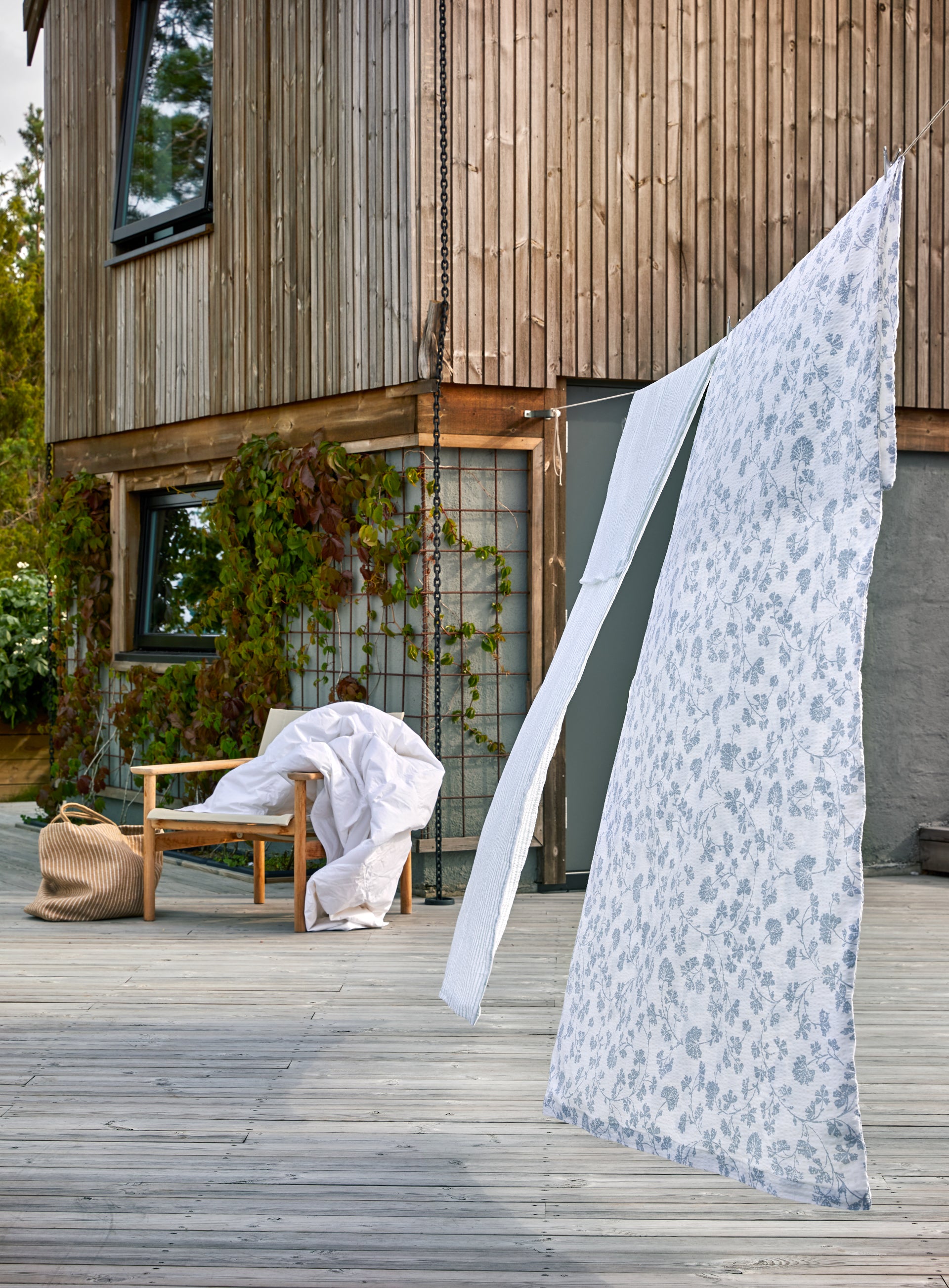 Hoie Aida Pussilakanasetti, sininen