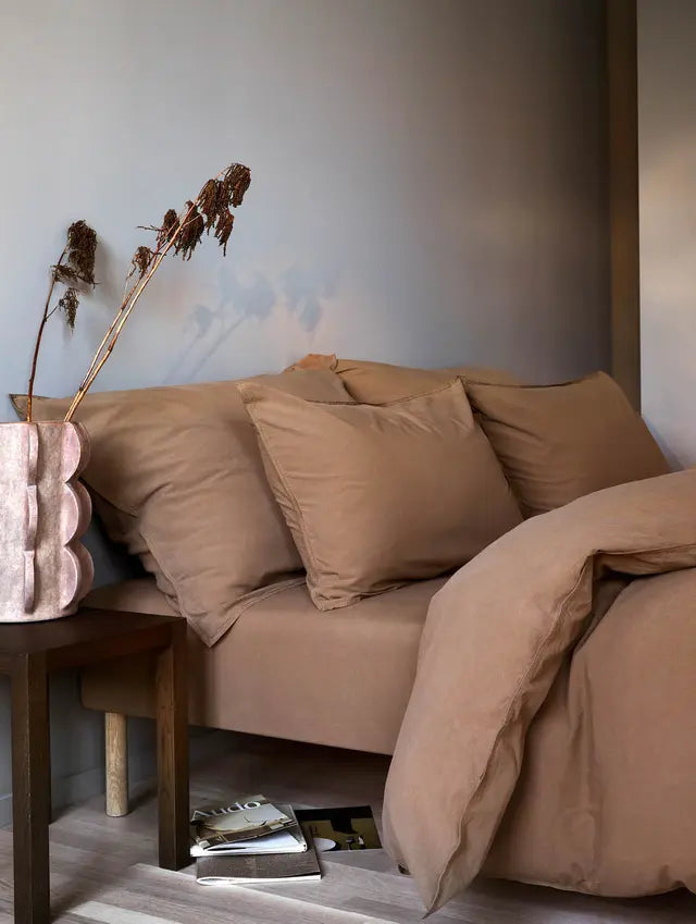 Hoie Froya Duvet Cover Set, Beige