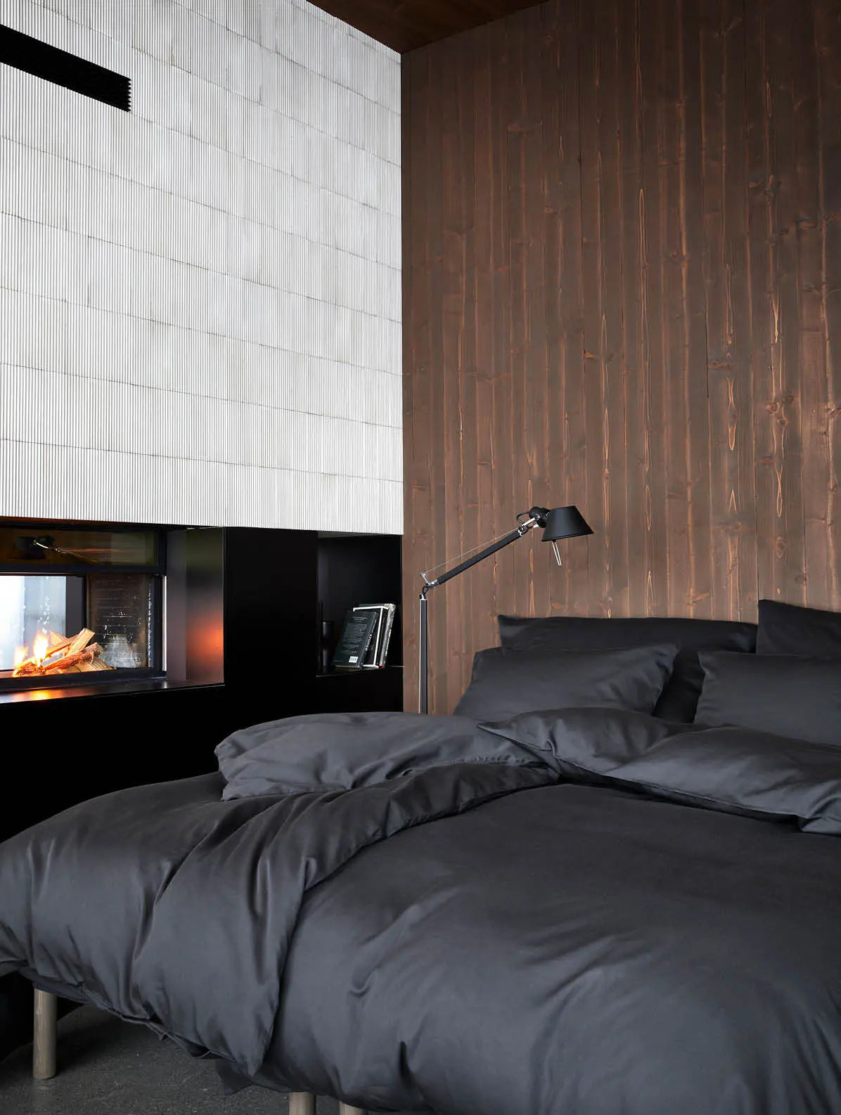 Hoie Harmoni Duvet Cover Set, Black