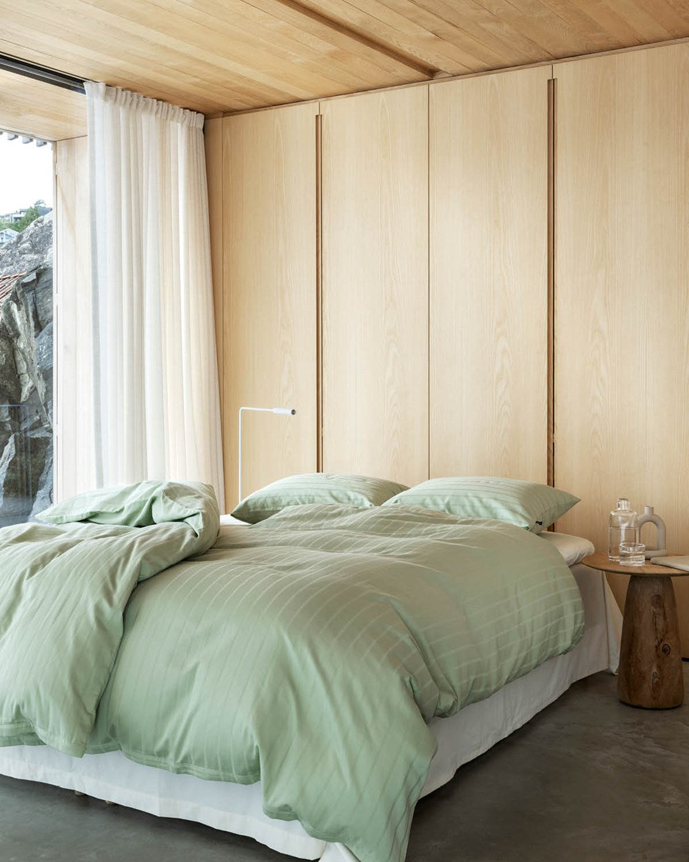 Hoie Milano Duvet Cover Set, Green