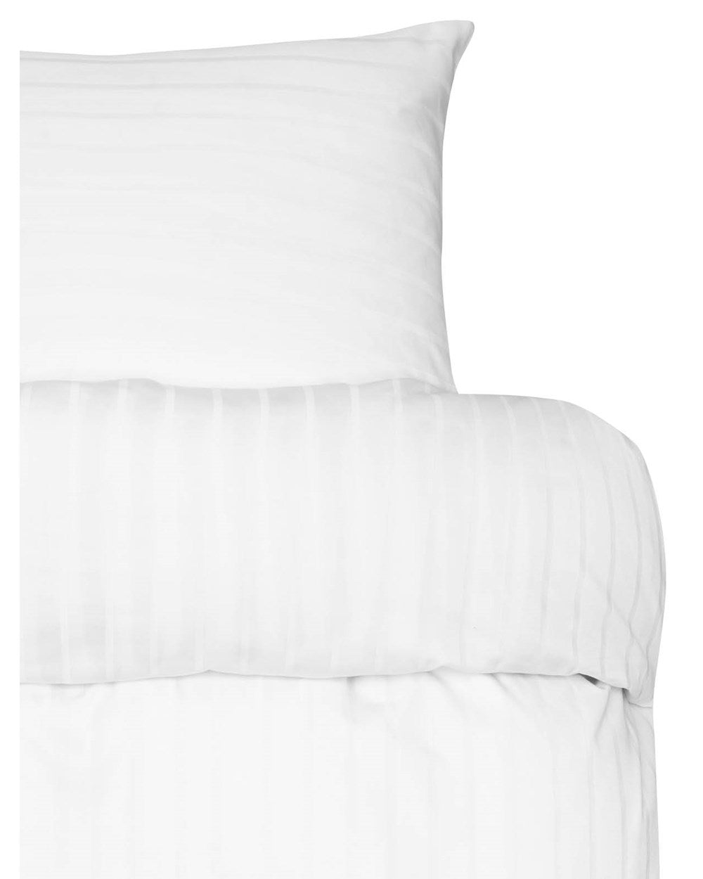 Hoie Milano Double Duvet Cover Set, White