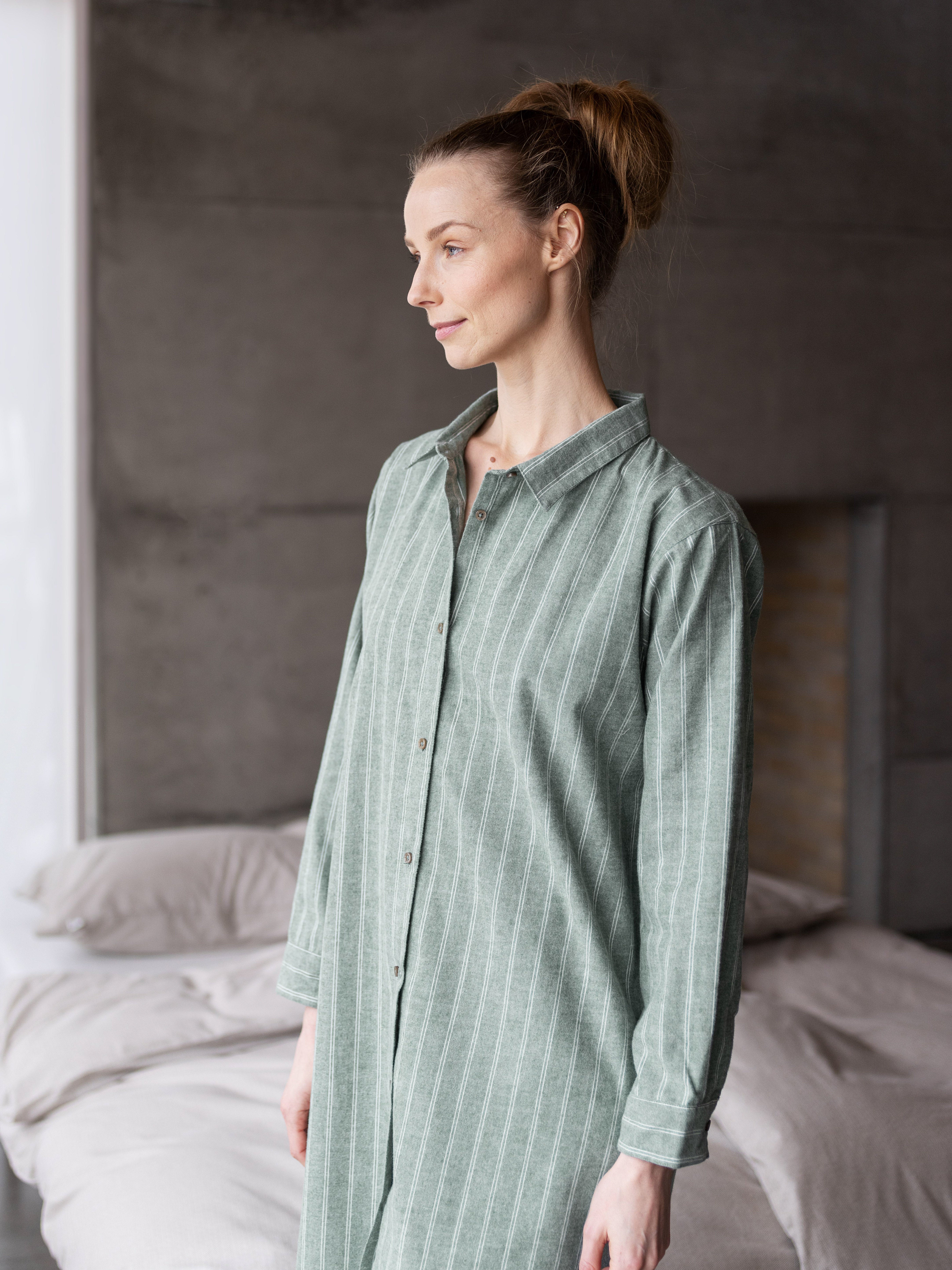 Hoie Pilen Pyjamapaita, Vihreä