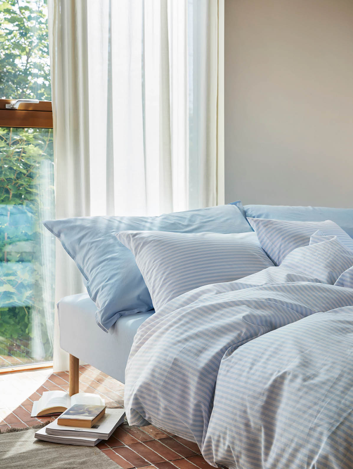 Hoie Tor Pussilakanasetti, Sininen