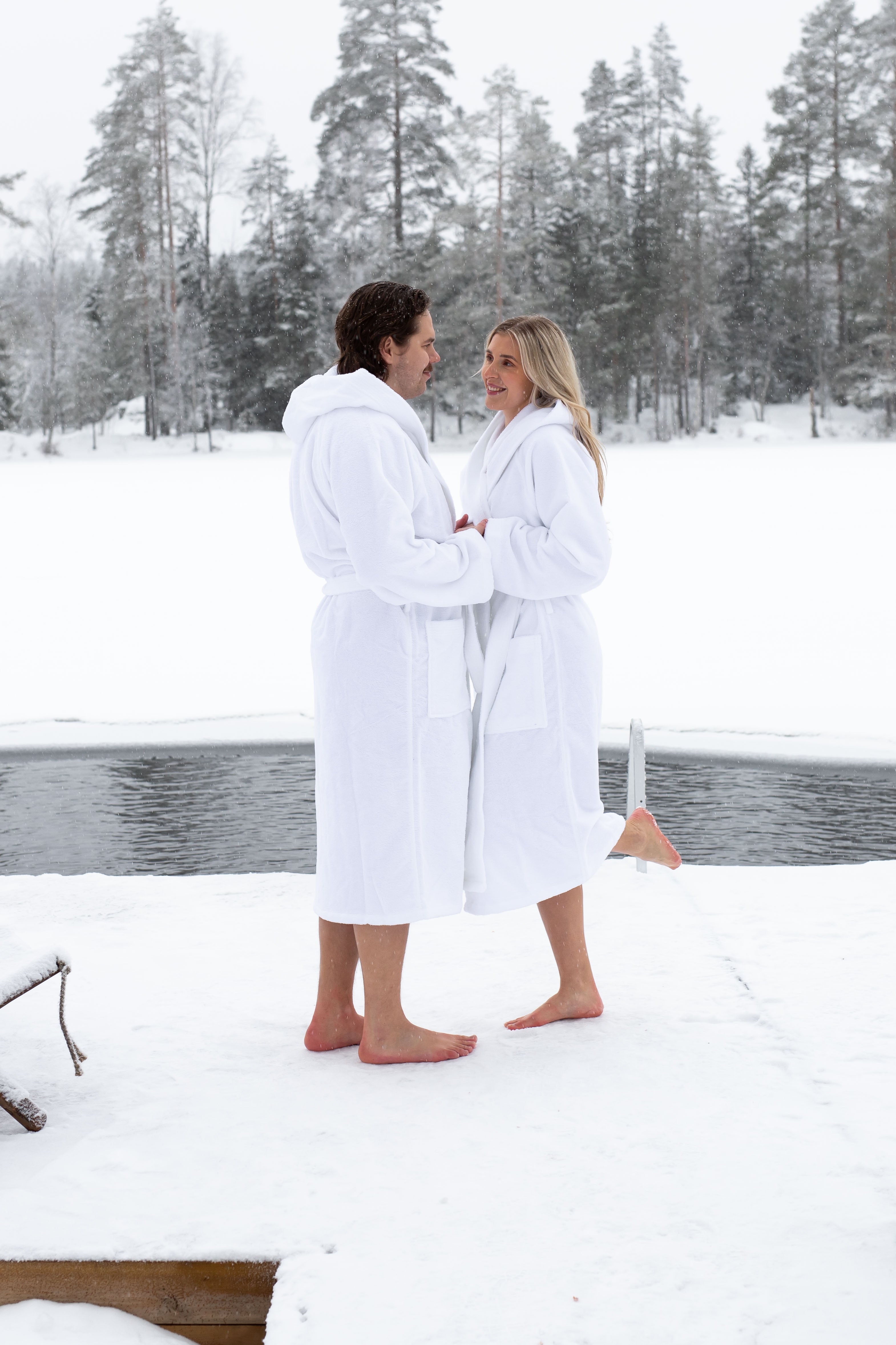 Hotel Spa No Problem Kylpytakki, Huppumalli, Valkoinen