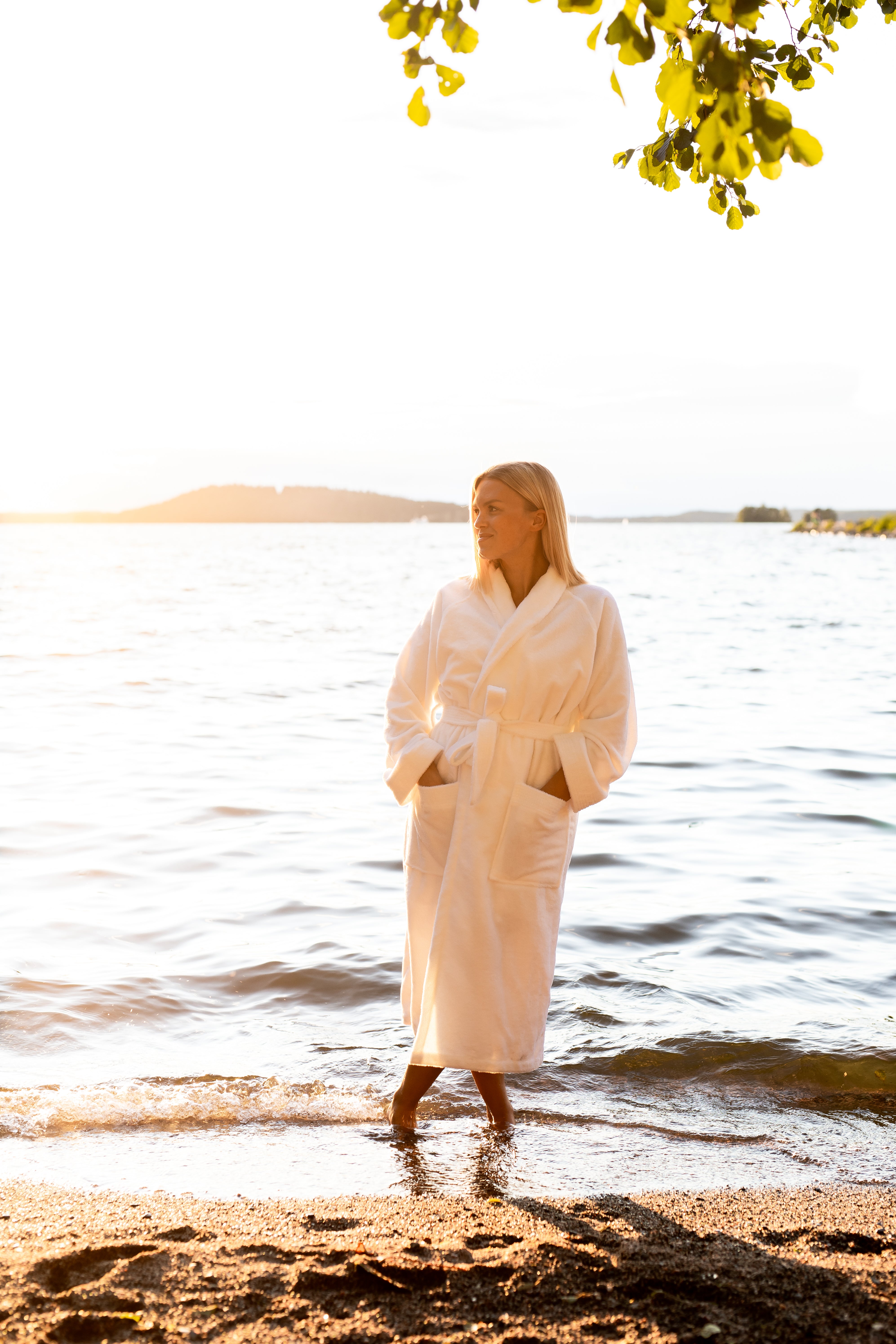 Hotel Spa No Problem Kylpytakki, Shaalikaulus, Valkoinen