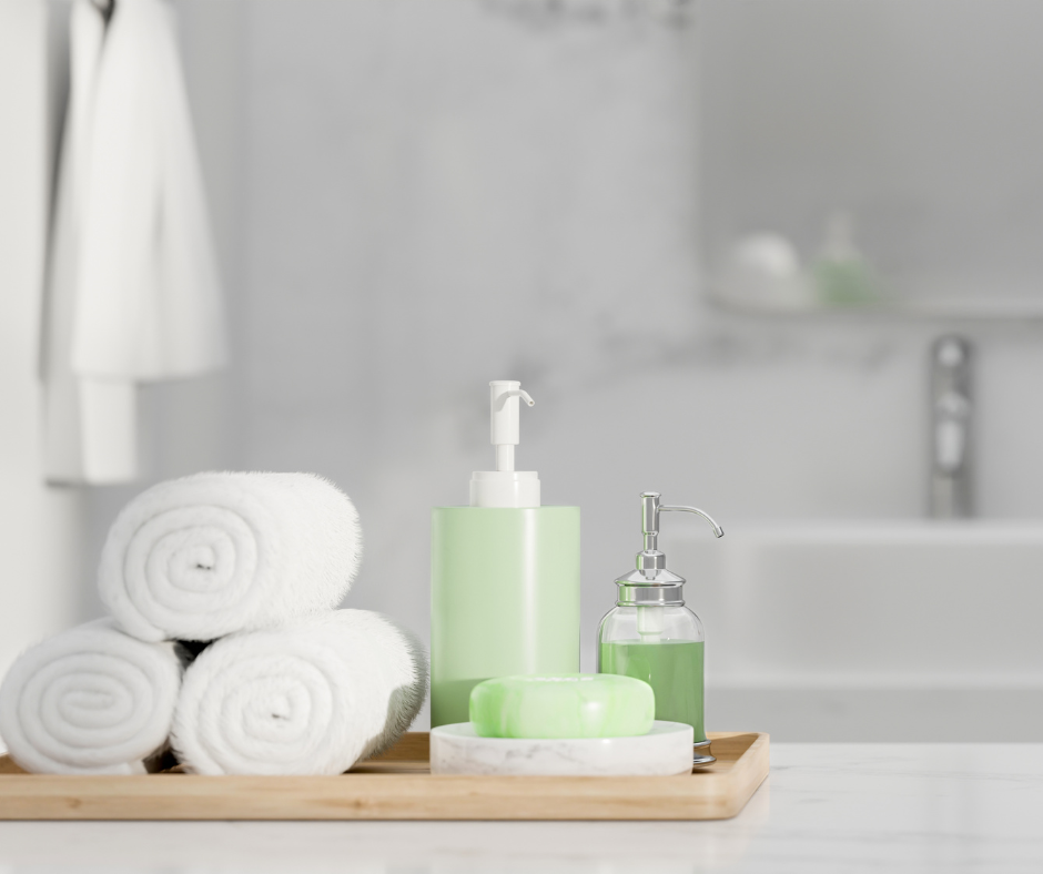 Luxury Line -saippuapyyhe, 33x33 cm, valkoinen