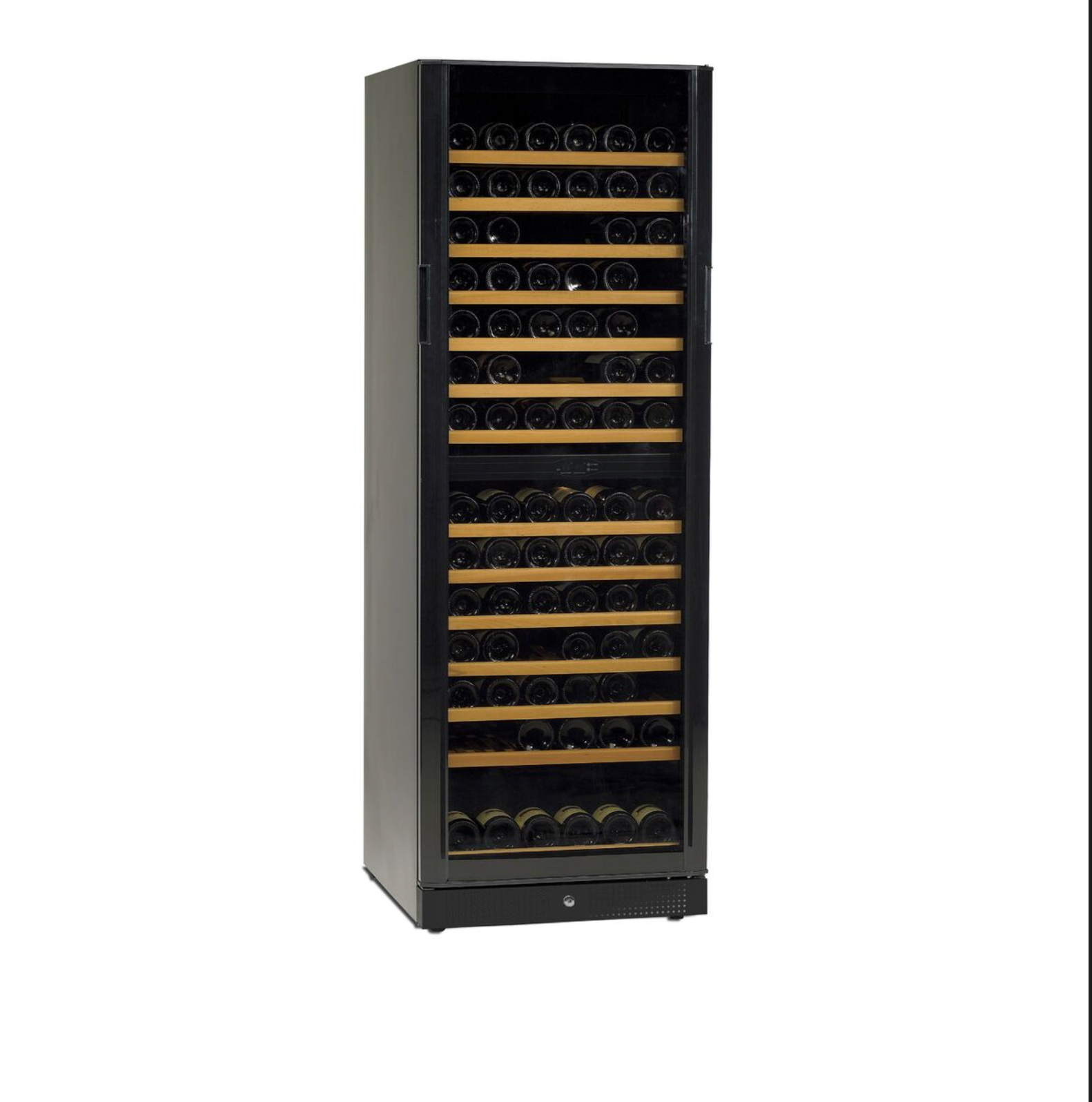 Viinikaappi Tefcold 2-alue 155 pullolle
