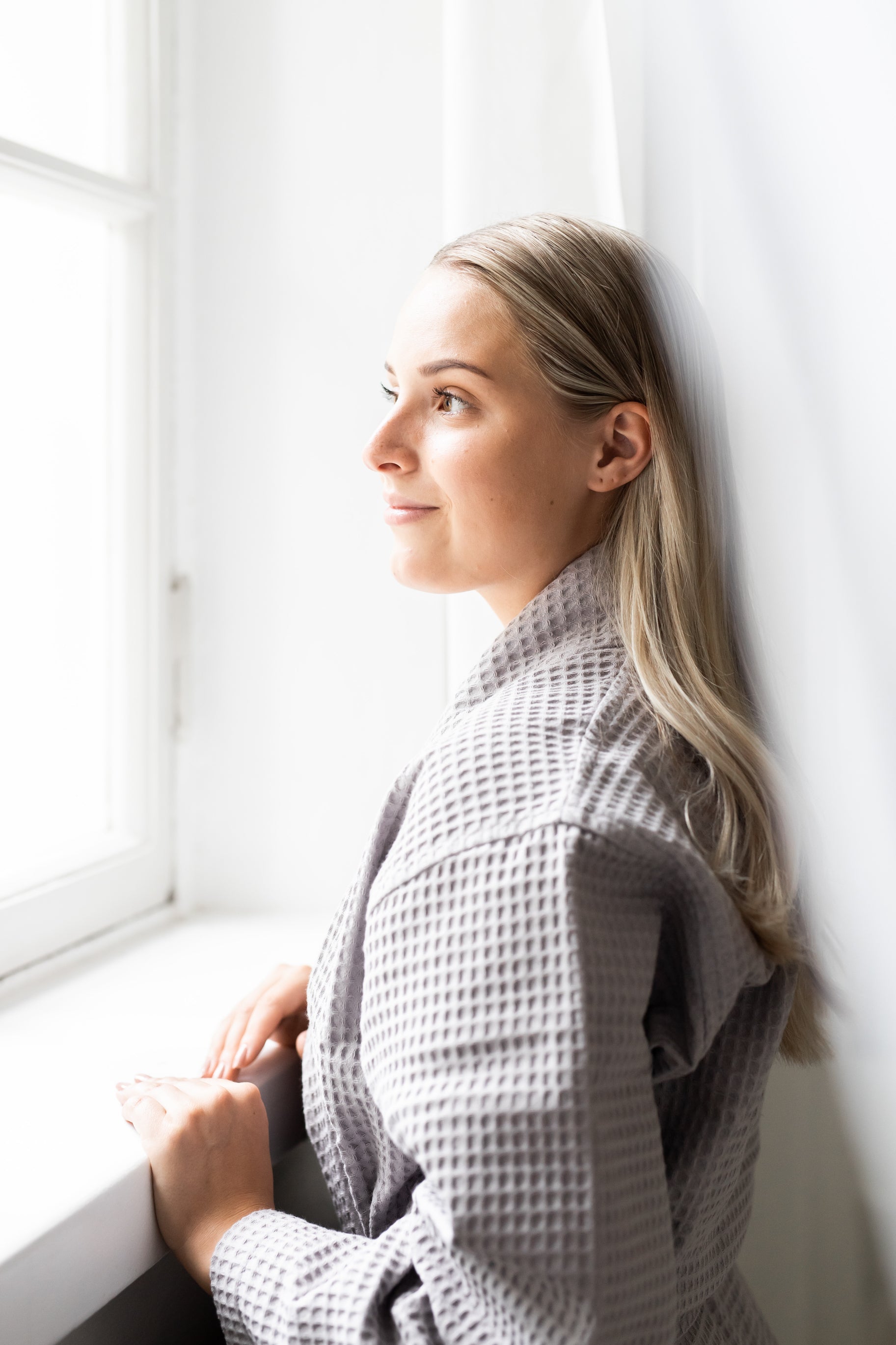 Vohvelikylpytakki Hotel Lux No Problem Kauluksella, Grafitti