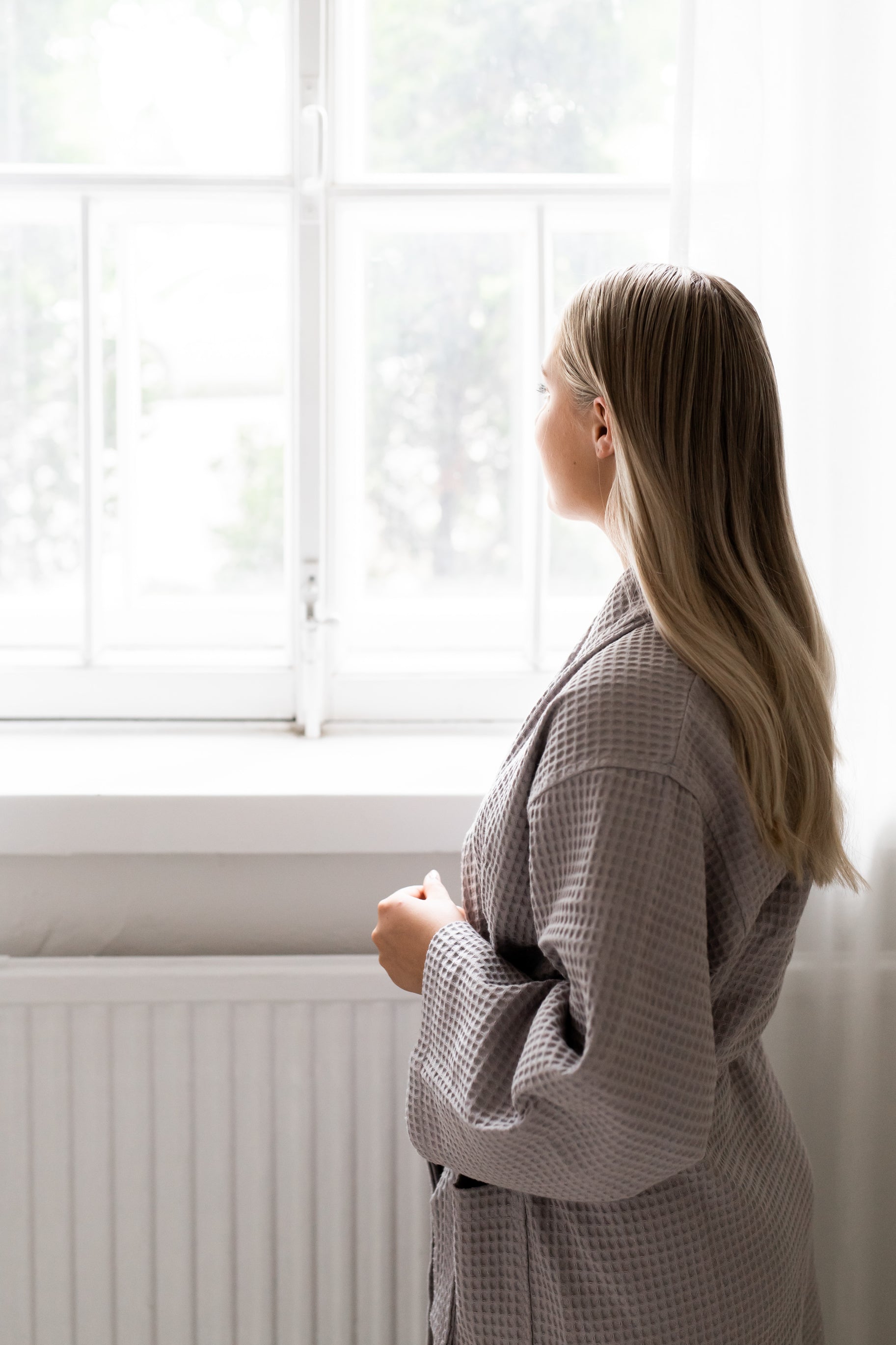 Vohvelikylpytakki Hotel Lux No Problem Kauluksella, Grafitti