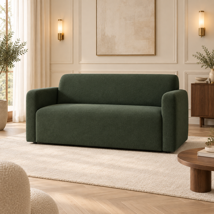 Hotel Luxus Heta 5 sohva - 2-istuttava sohva (153 cm) – deep forest green, sisustettu olohuone