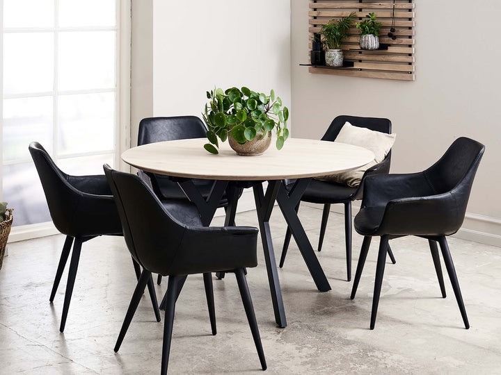 House of Sander Y Base -pöydänjalka, musta