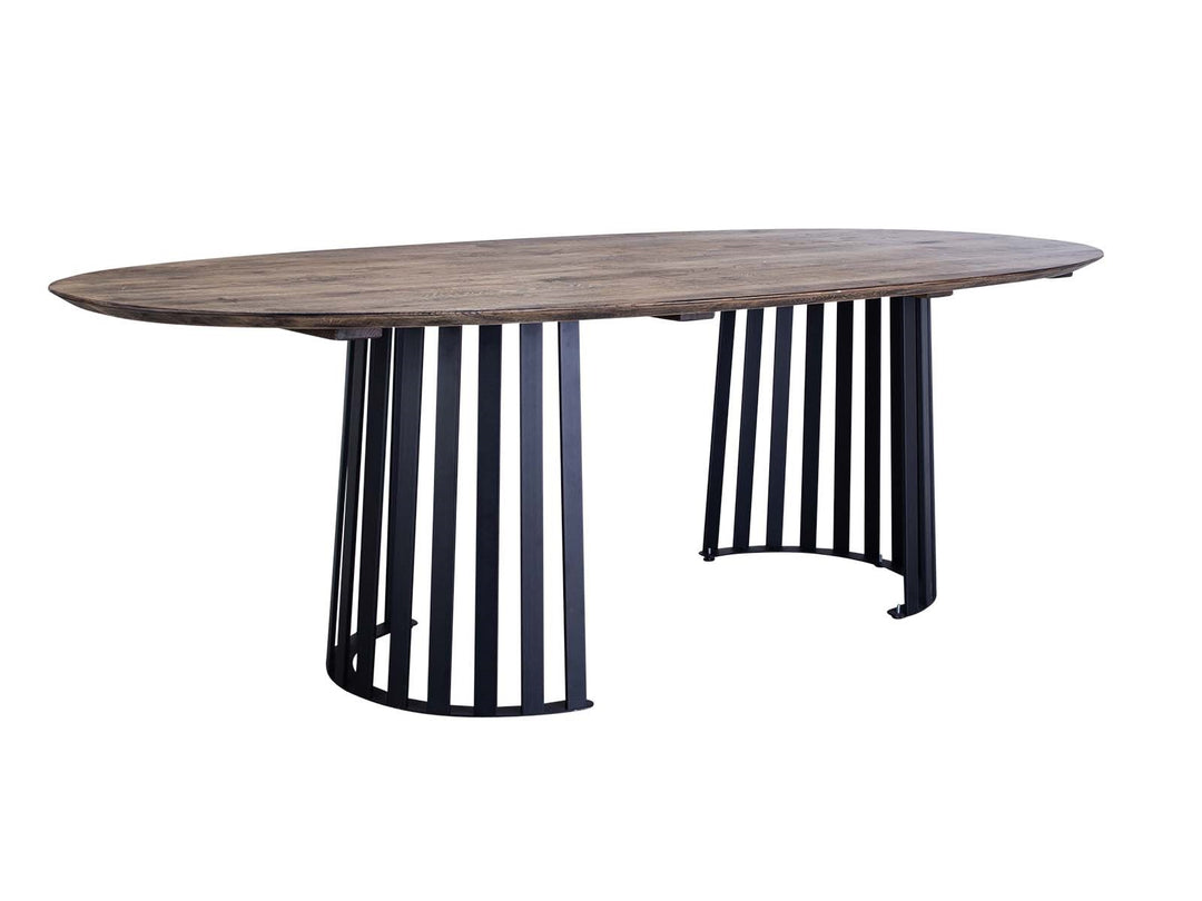 House of Sander Halfmoon Base -pöydänjalka, musta