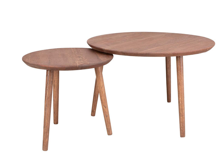 House of Sander Boston -pyöreä pöytäkansi, massiivitammi, useita koko- ja värivaihtoehtoja