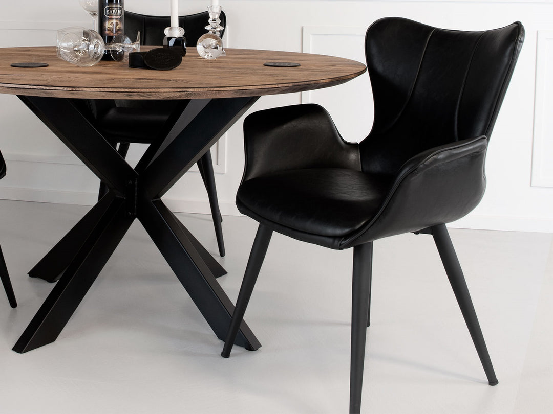 House of Sander Opus Base -pöydänjalka, musta