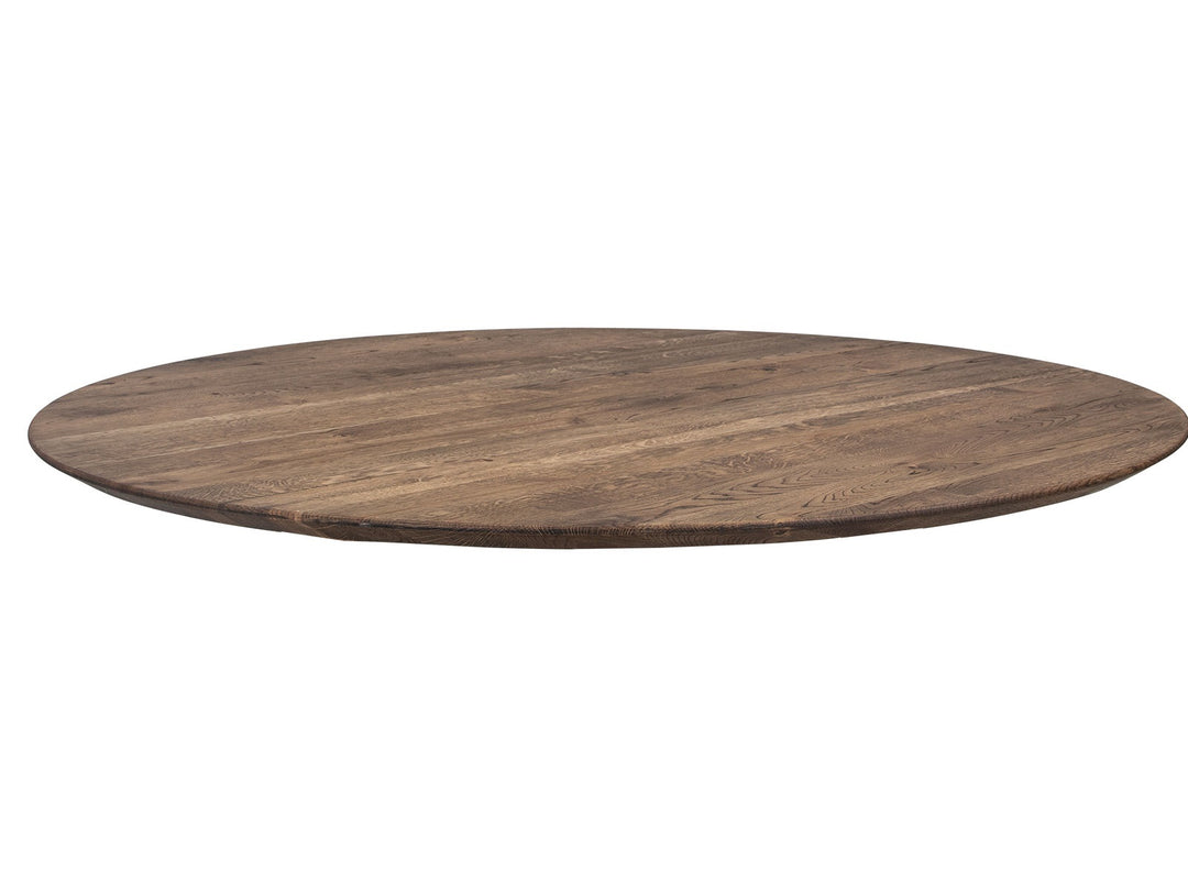 House of Sander Chicago -pyöreä ruokapöytäkansi, ø150 / ø180 cm, massiivitammi