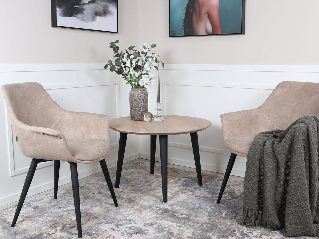 House of Sander Boston -pyöreä pöytäkansi, massiivitammi, useita koko- ja värivaihtoehtoja