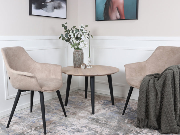 House of Sander Boston -pyöreä pöytäkansi, massiivitammi, useita koko- ja värivaihtoehtoja