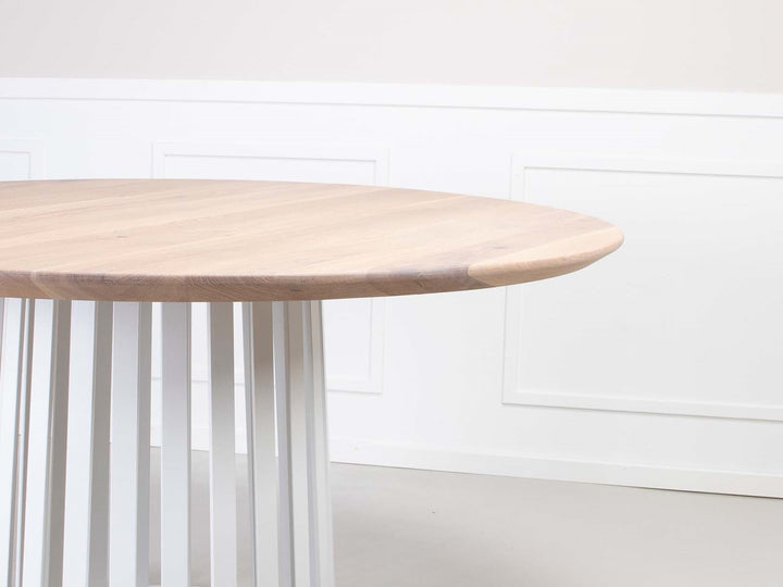 House of Sander Chicago -pyöreä ruokapöytäkansi, ø150 / ø180 cm, massiivitammi