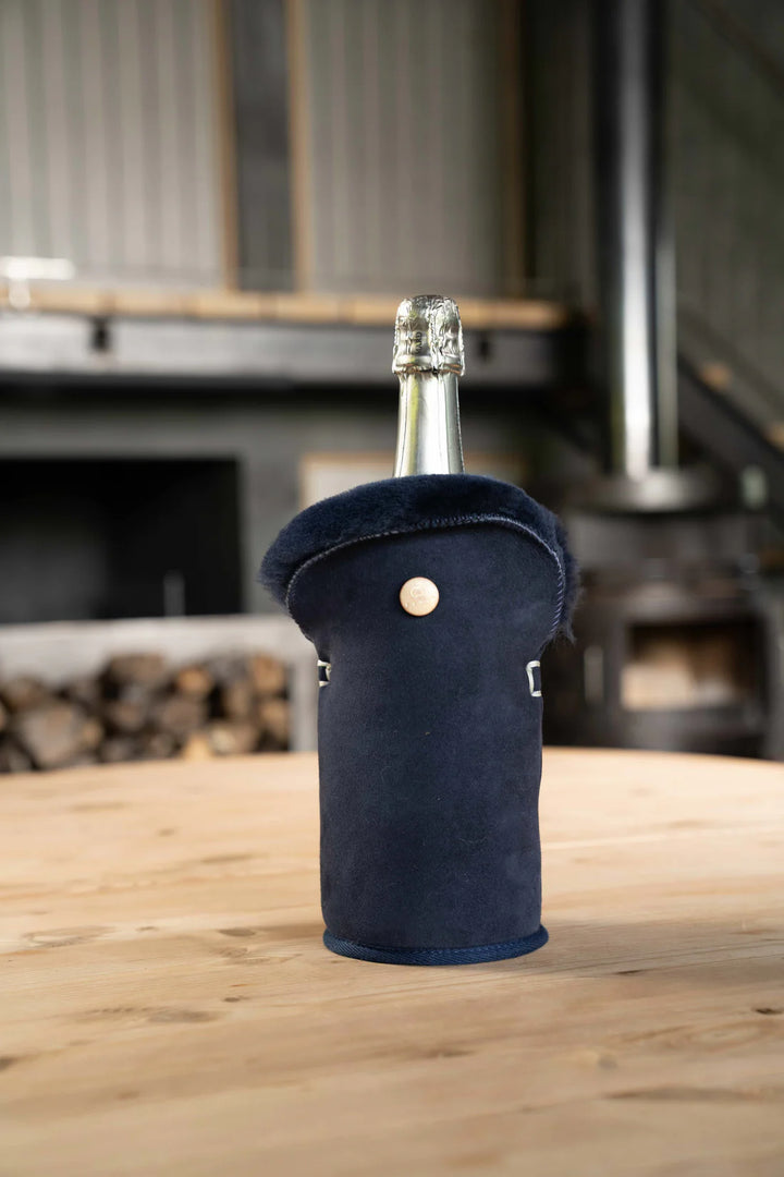 Viinicooler Kywie, suedenahka Sininen