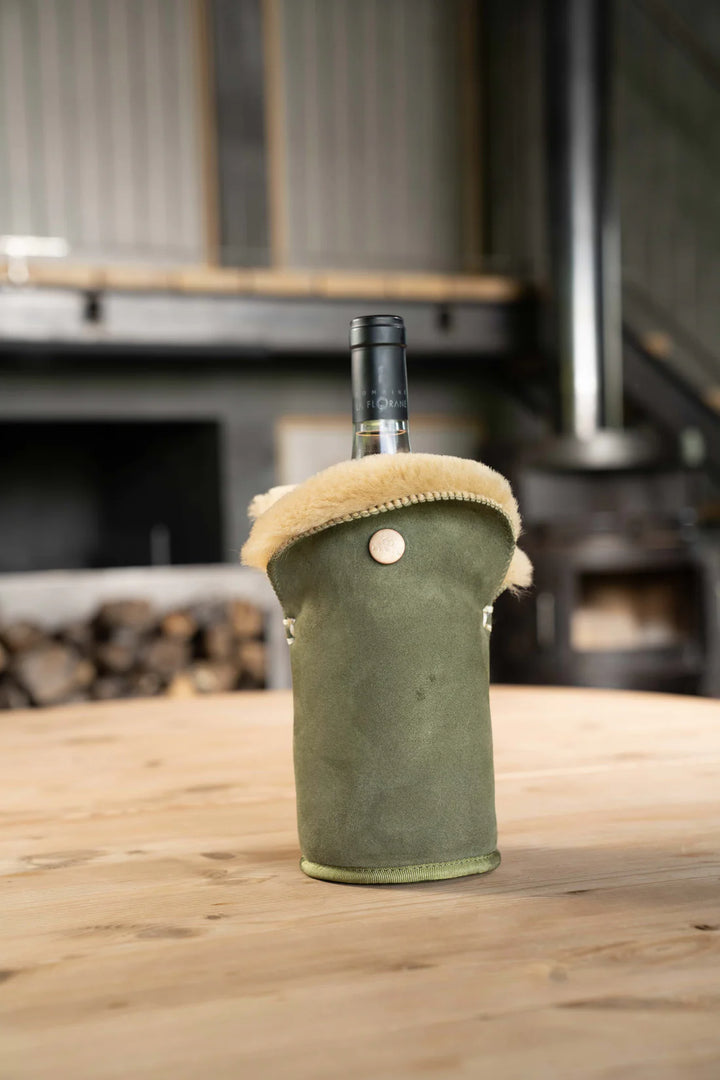 Viinicooler Kywie, suedenahka Oliivi