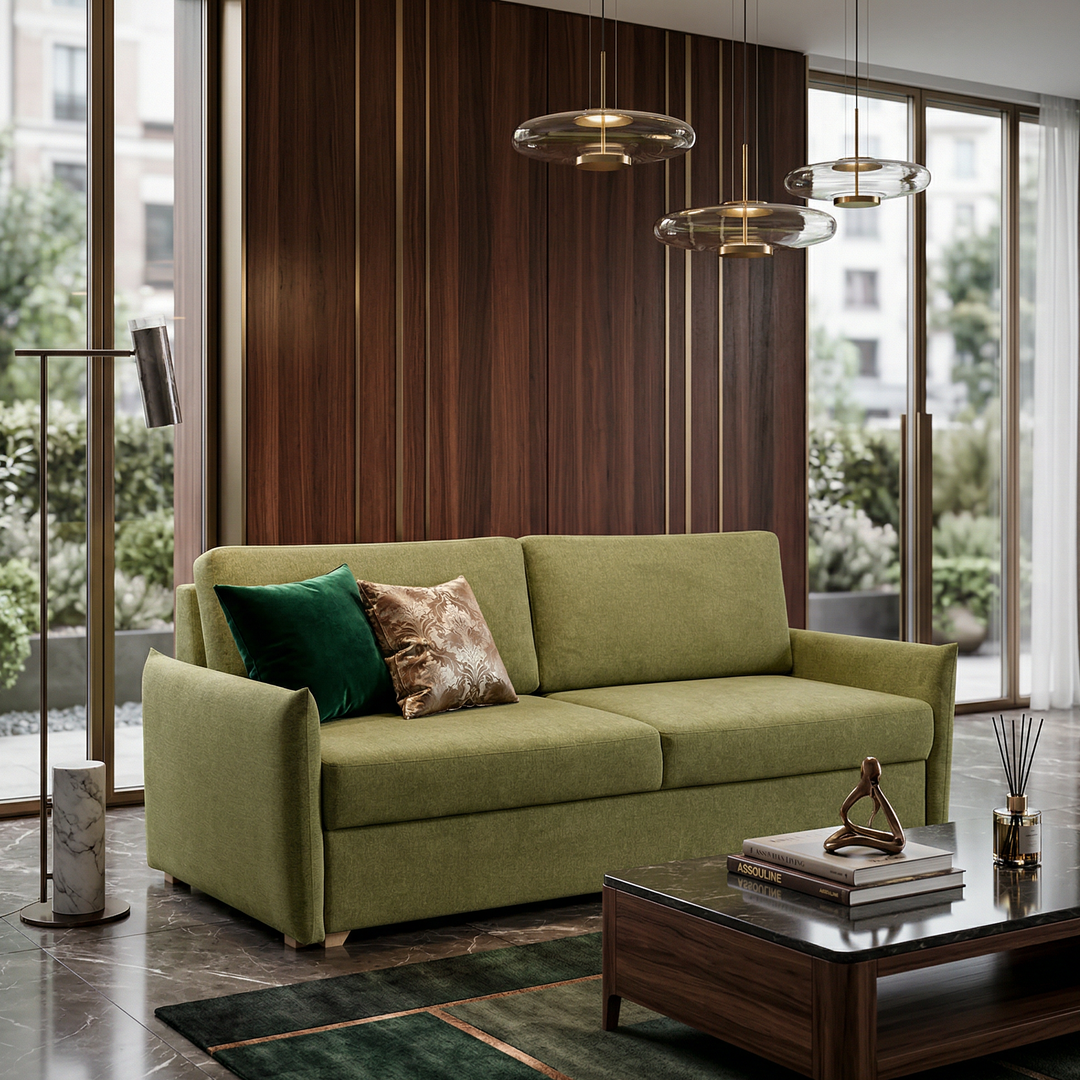 Groove sofa bed