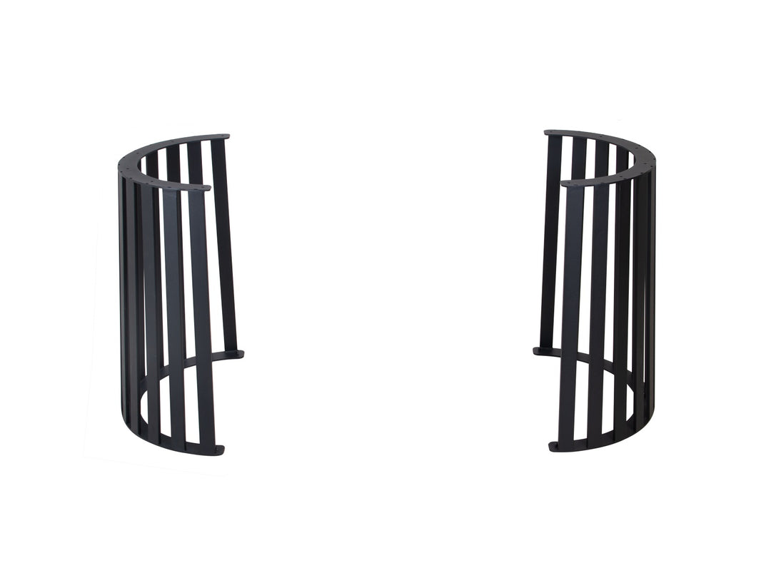 House of Sander Halfmoon Base -pöydänjalka, musta