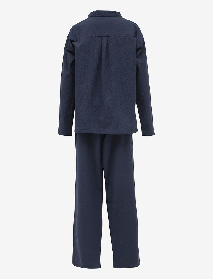 Hoie Ara Pajama Set Shirt + Pants, Blue 