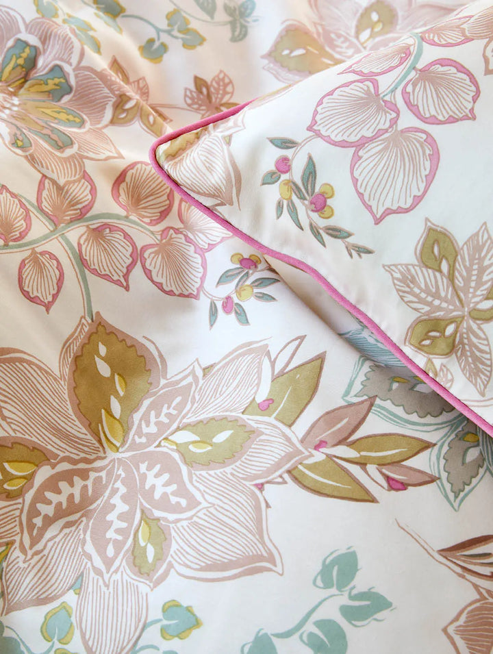 Hoie Cassandra Duvet Cover Set, Rosa