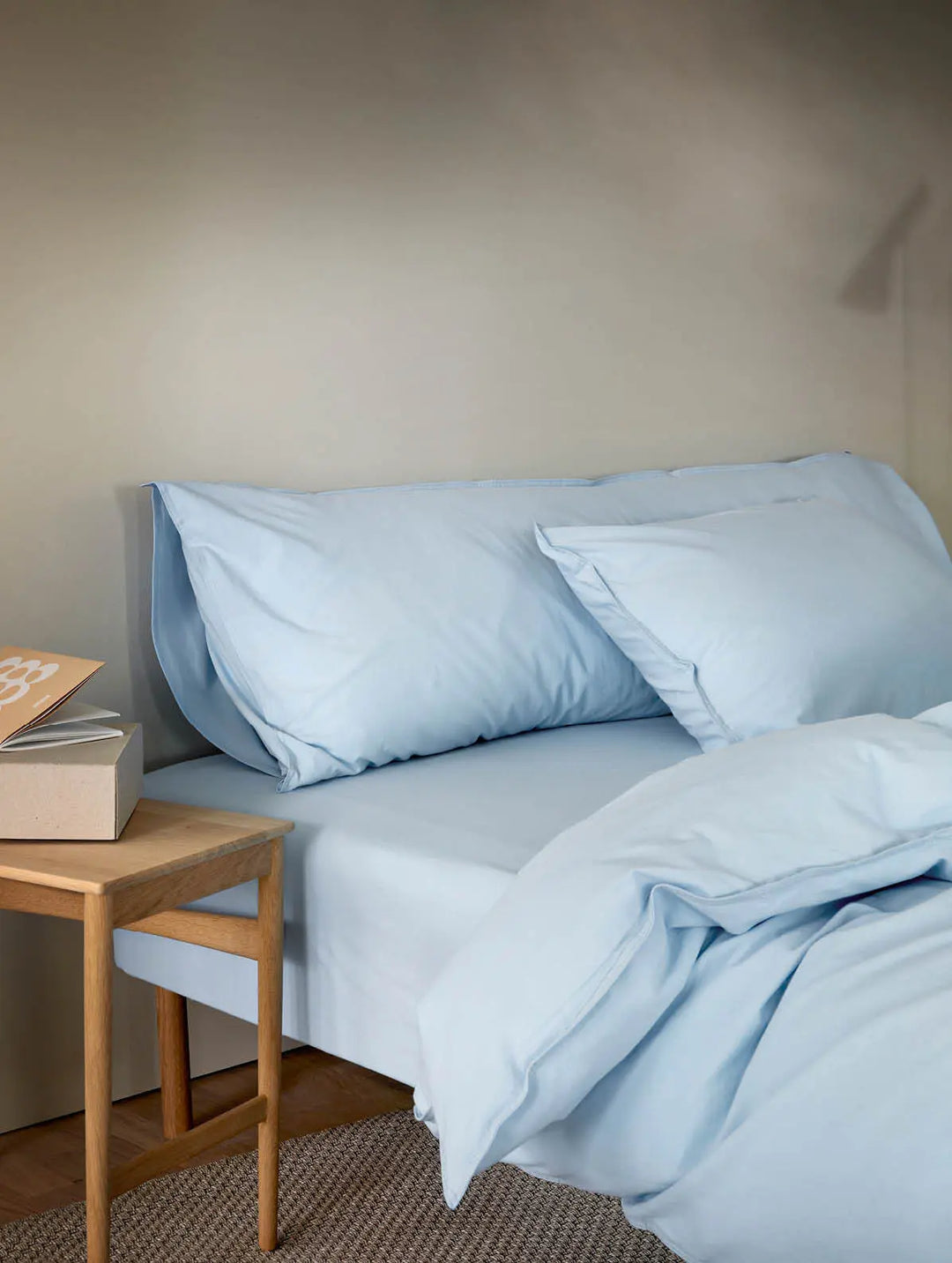 Hoie Froya Tuplapussilakanasetti, Vaaleansininen