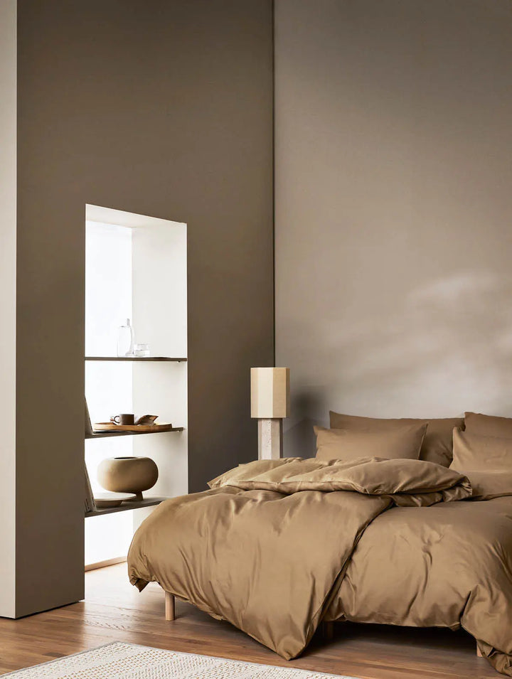 Hoie Harmoni Pussilakanasetti, Tummanbeige