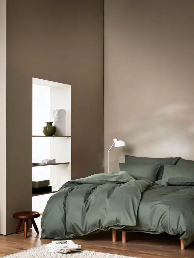 Hoie Harmoni Tuplapussilakanasetti, Tummanvihreä