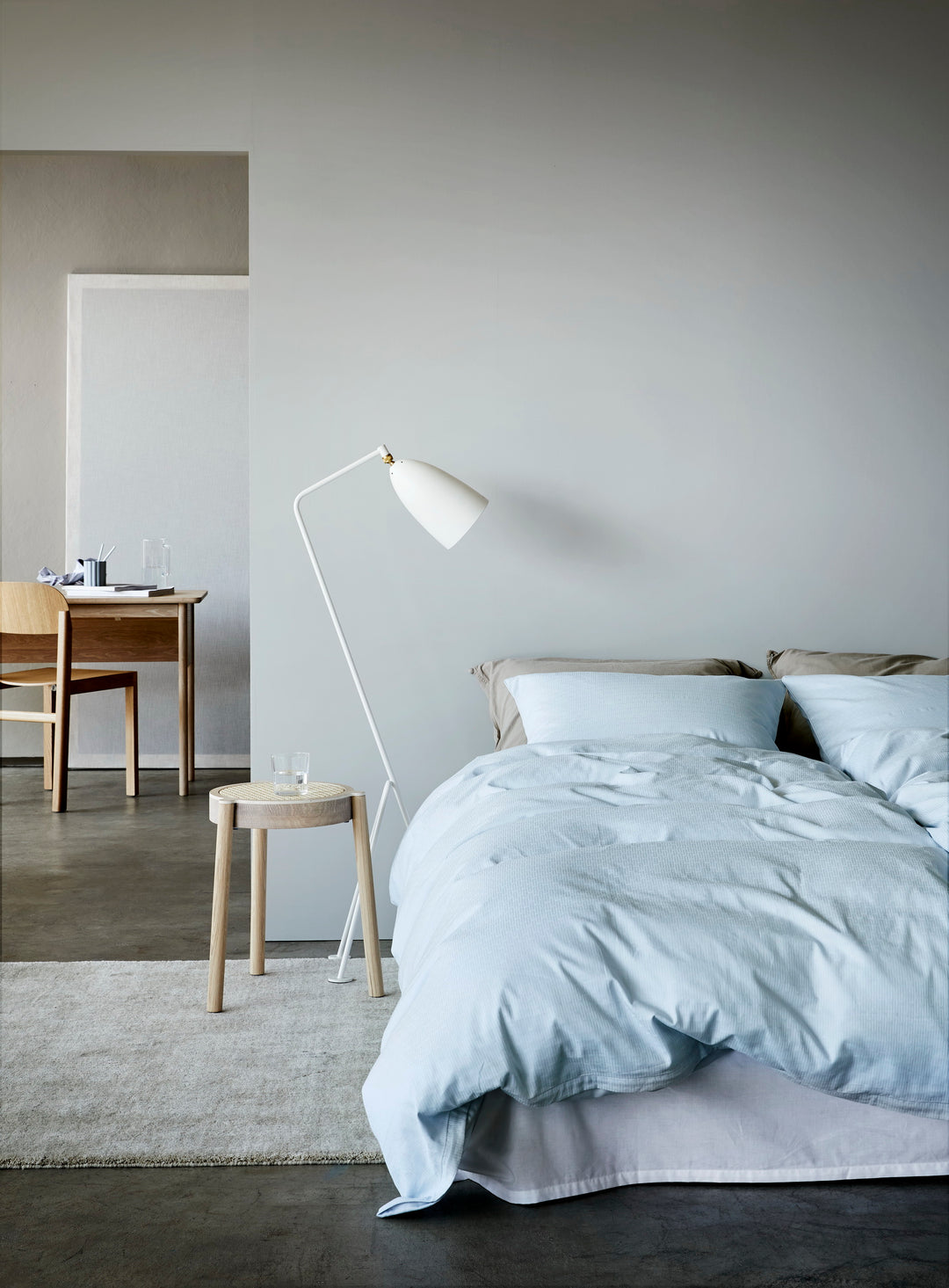 Hoie Helsinki Pussilakanasetti, Sininen