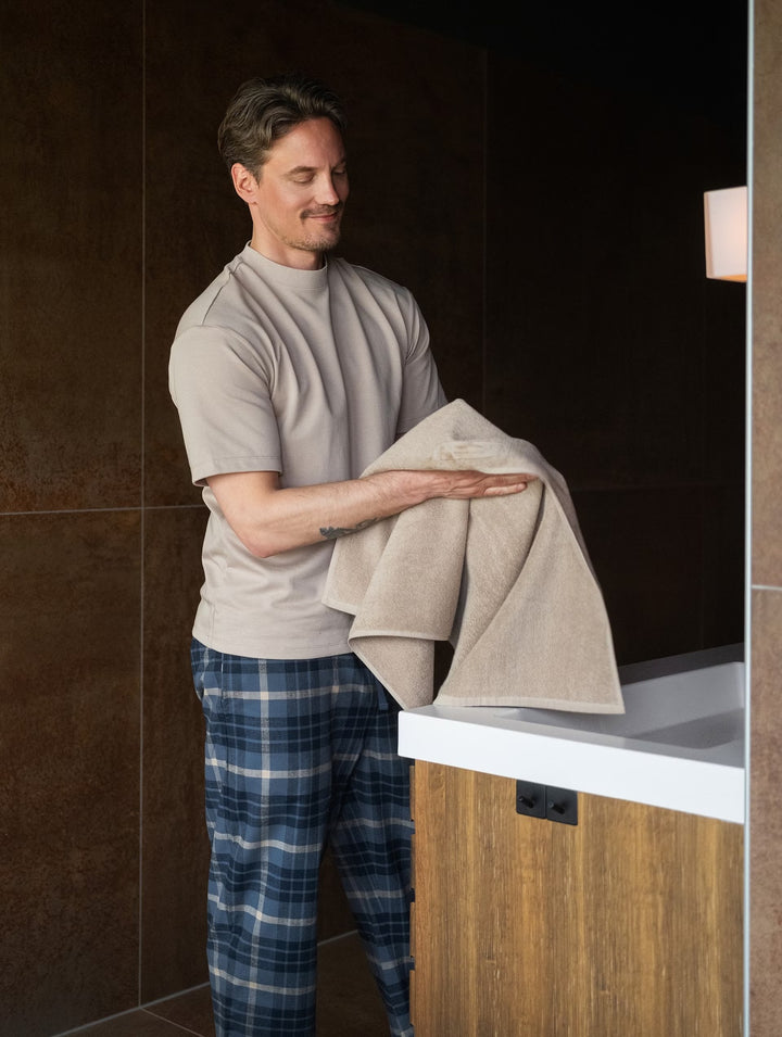 Hoie Lukas miesten pyjamahousut, Sininen