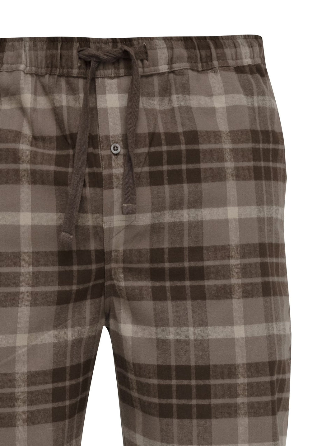Hoie Lukas miesten pyjamahousut, Suklaanruskea