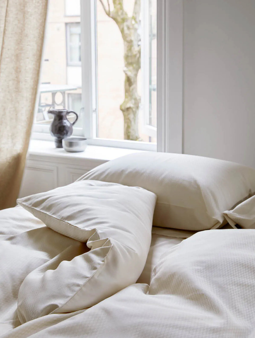 Hoie Nobel Tuplapussilakanasetti, Luonnonvalkoinen