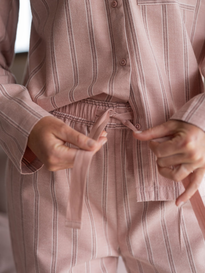 Hoie Nova Pyjamasetti Paita + Housut, Roosa