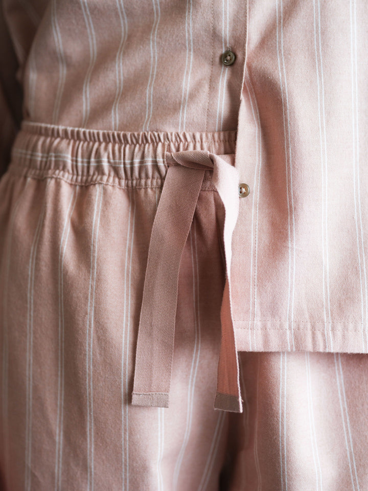 Hoie Pilen Pajama Set Pants + Shirt, Rosa