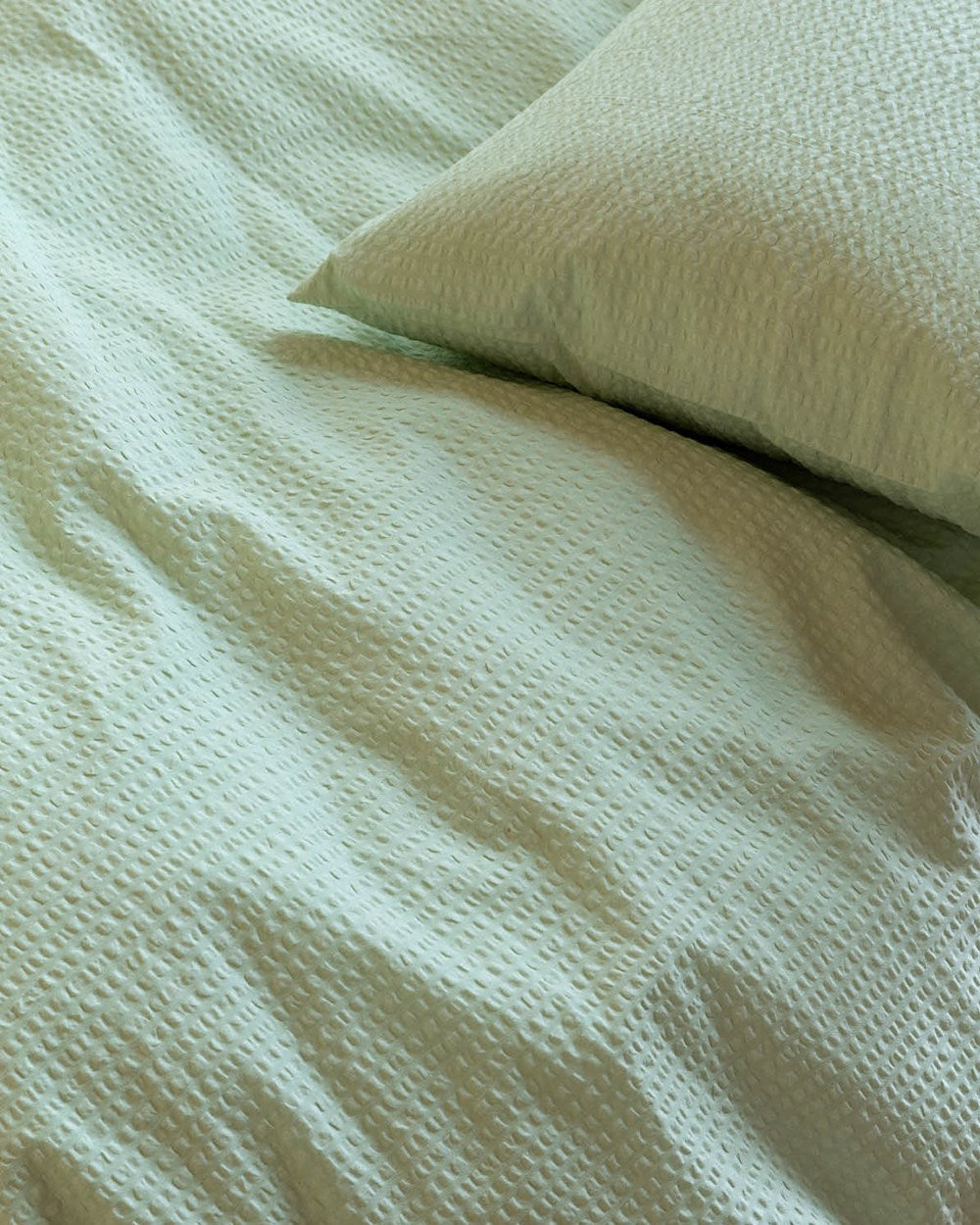 Hoie Sol Kreppi Pussilakanasetti, Vihreä