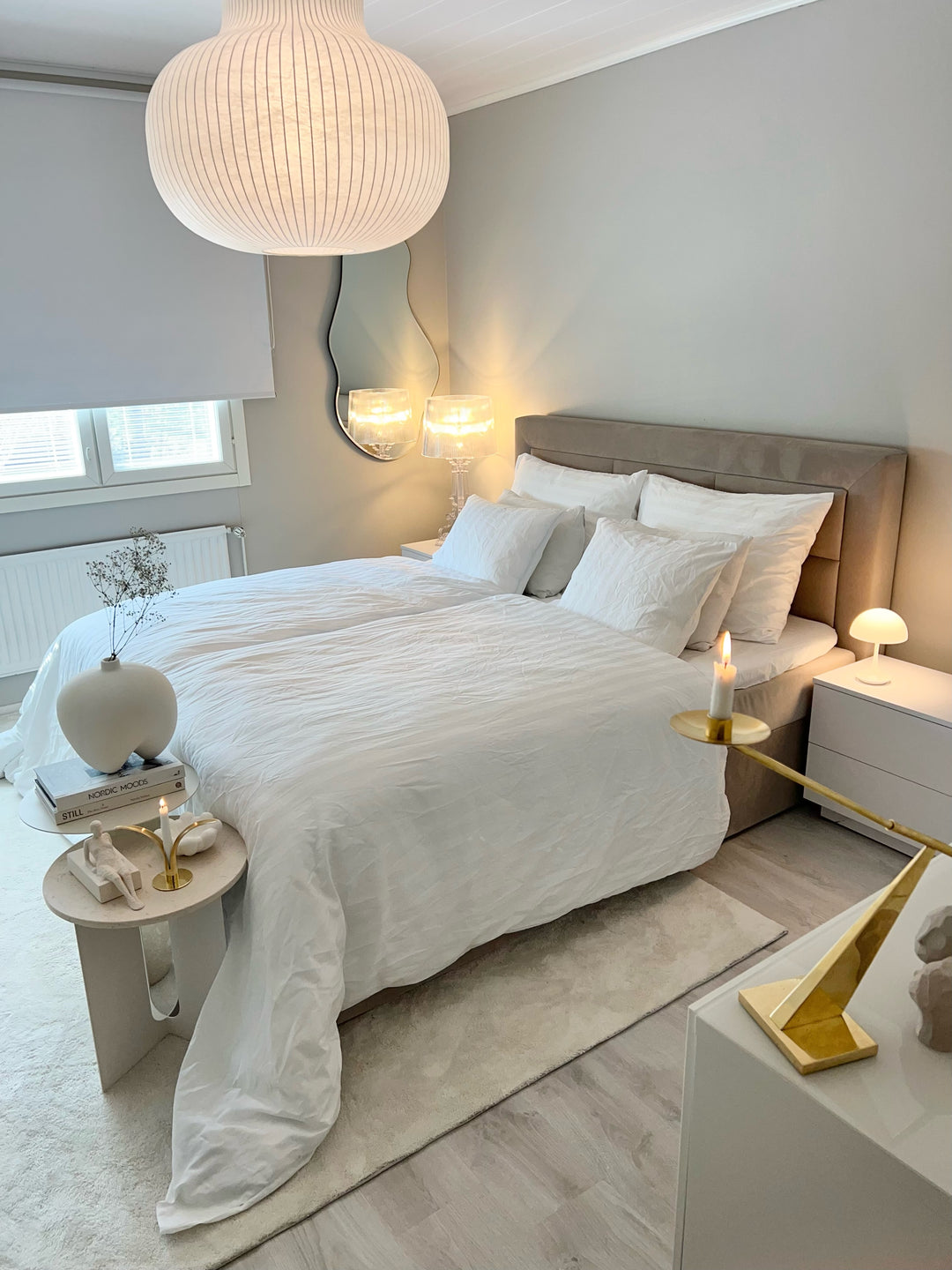 Hotel Lux satiiniraita tyynyliina