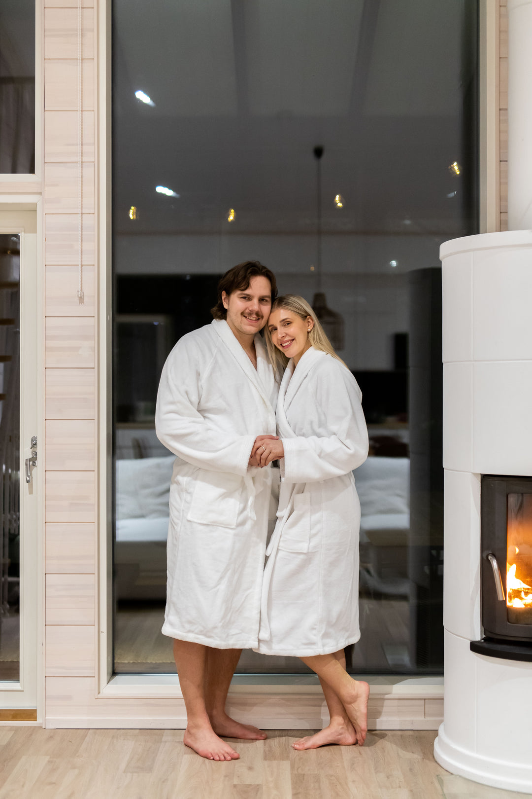 Hotel Spa No Problem Kylpytakki, Shaalikaulus, Valkoinen