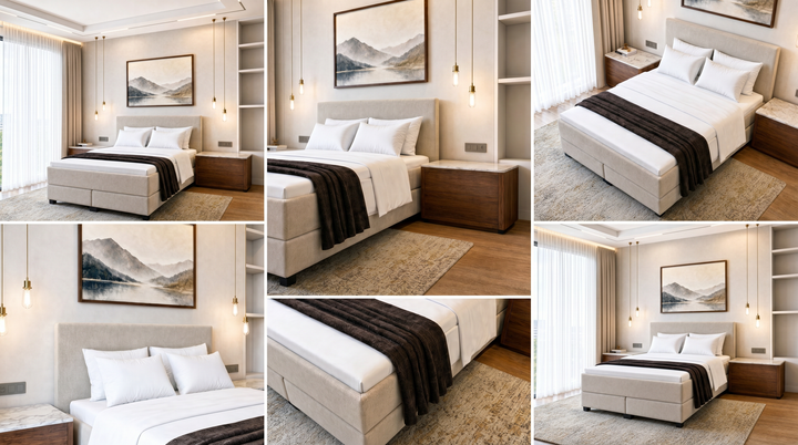 Japanese bed Hotel Luxus 2 (Lapland Hotels), No Problem