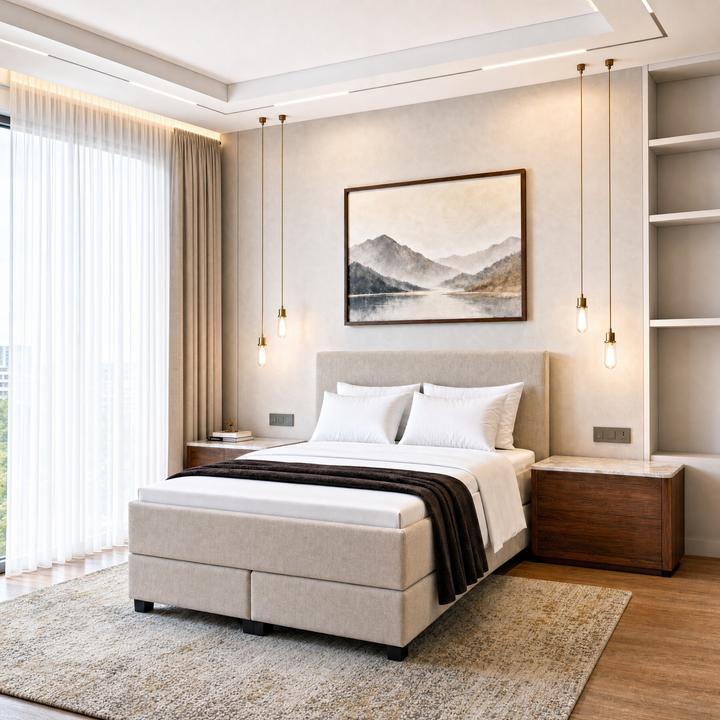 Japanese bed Hotel Luxus 2 (Lapland Hotels), No Problem