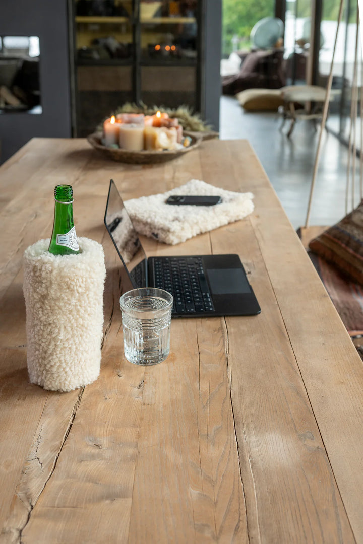 KYWIE lampaanvillainen tietokonelaukku, Valkoinen