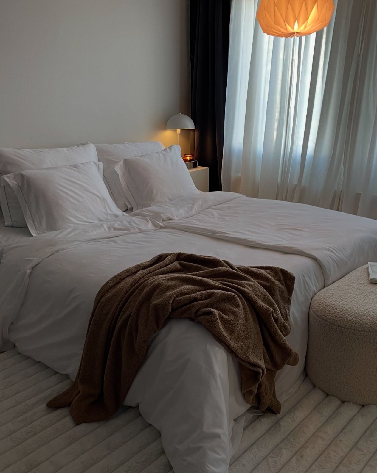 Loffen Hotel Superior Oxford Gold, Silver & White tyynyliina