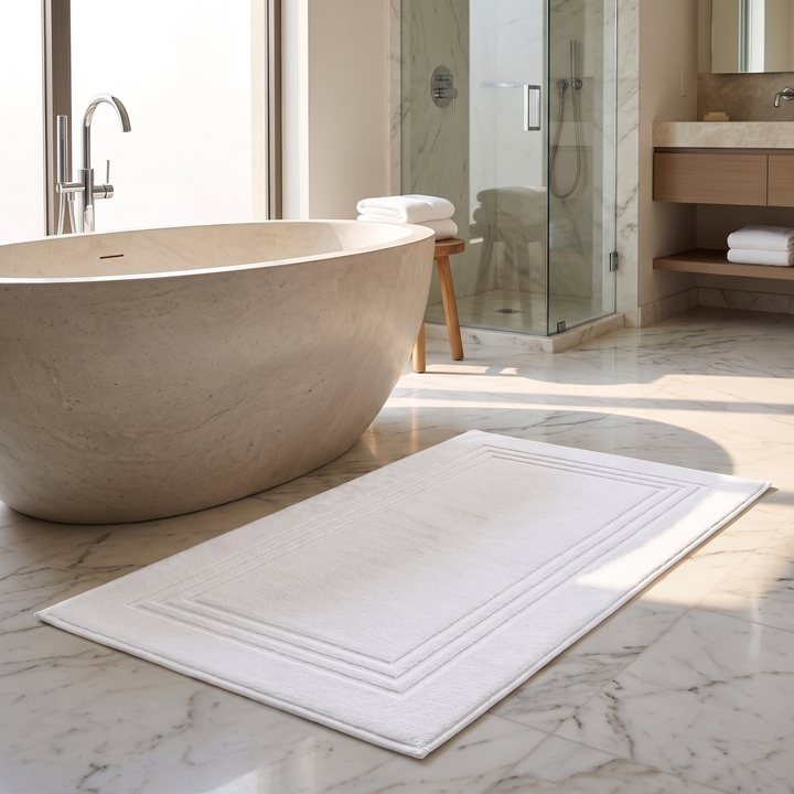 Bath mat Hotel Sprint 50x70 cm white