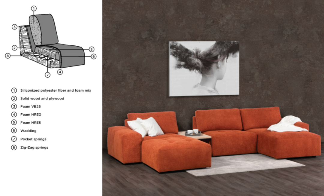 Hotel Luxus Hector modular sofa (build your own)